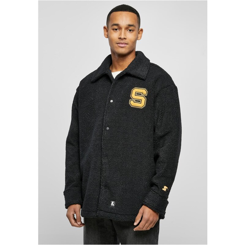 Starter Black Label Starter Sherpa Shirt Jacket černá