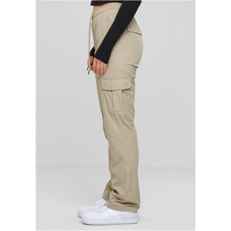 UC Ladies Dámské nylonové kalhoty Cargo Pants beton