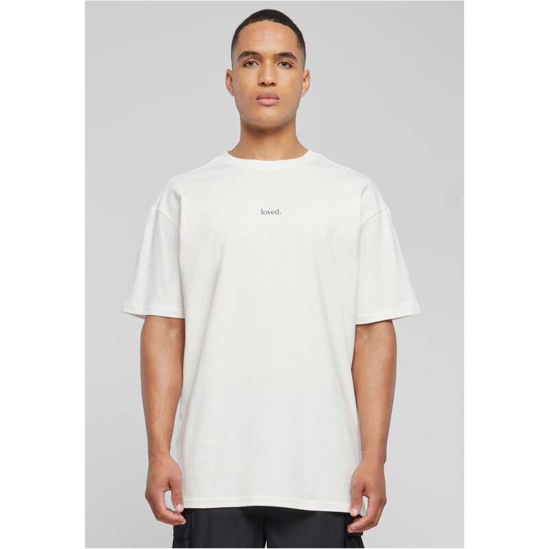 Merchcode Oversized tričko Love Heavy připravené k barvení