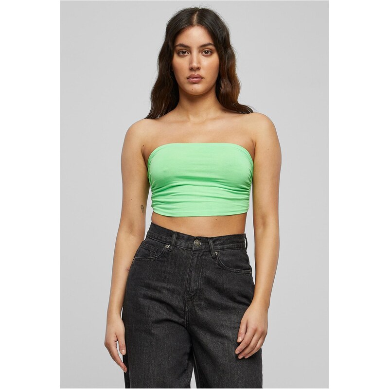 Urban Classics Dámský Neon Bandeau Top neongreen