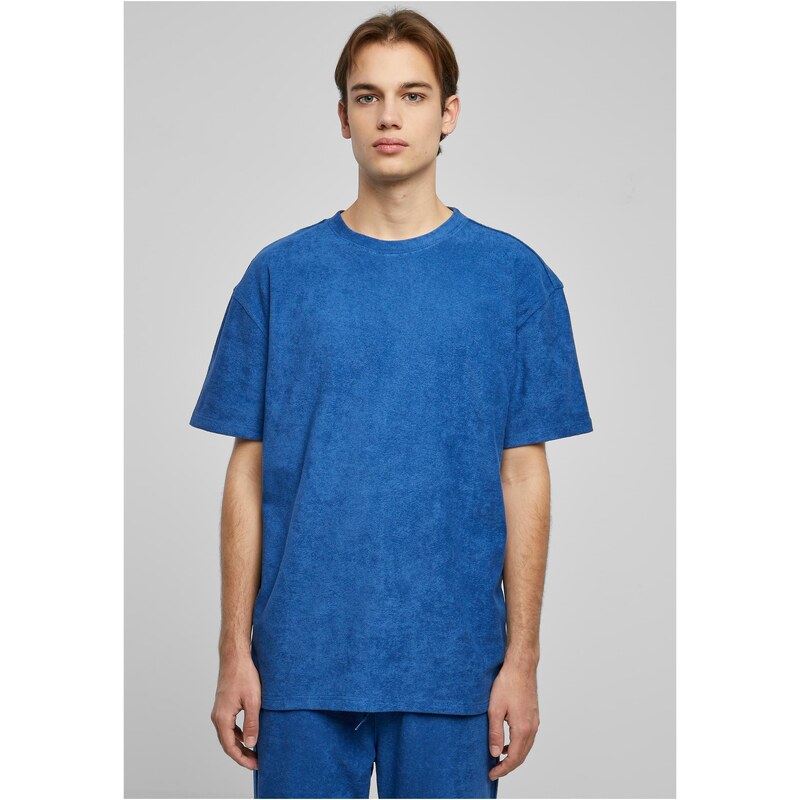 Urban Classics Oversized ručníkové tričko Royal