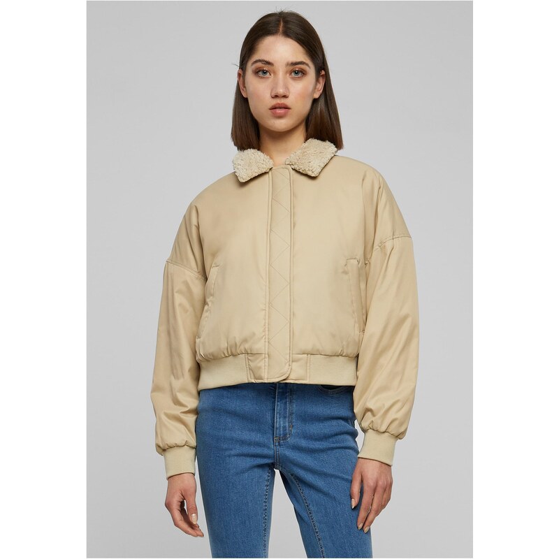 UC Ladies Dámská bunda Pilot Bomber Jacket wetsand/sand