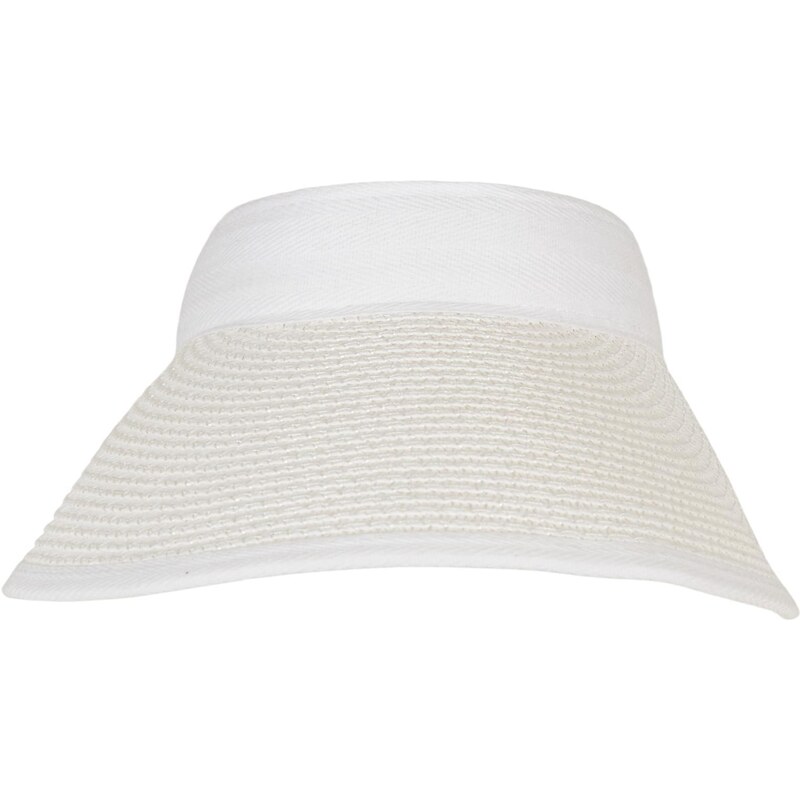 Urban Classics Logo Bast Visor bílé