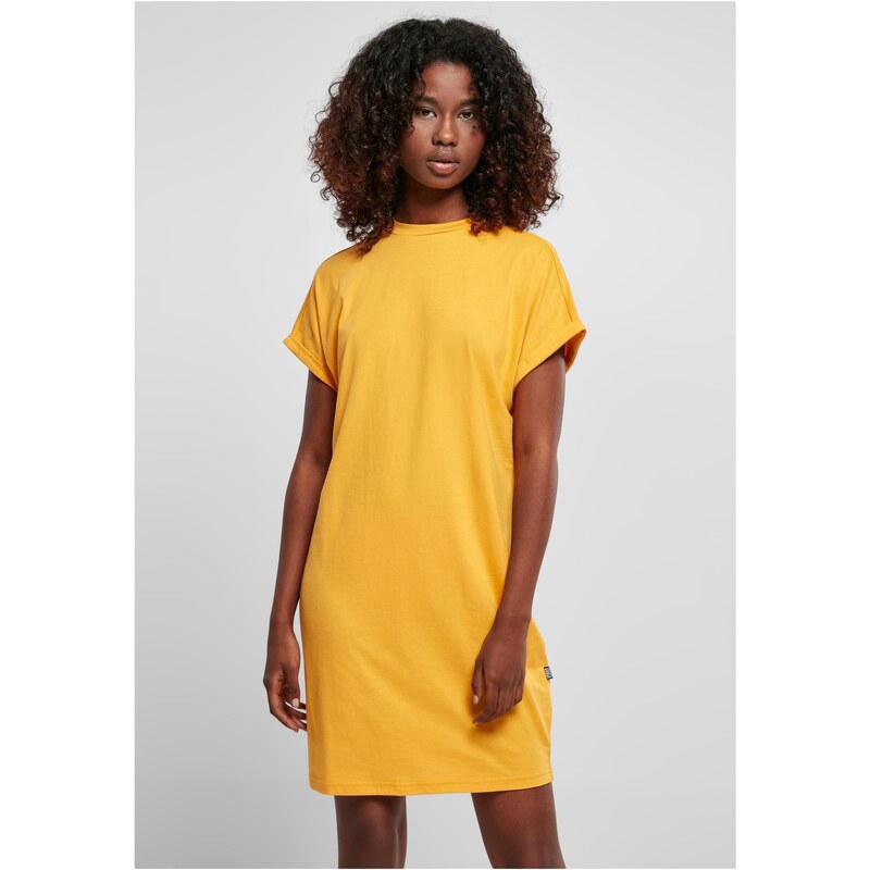 Urban Classics Dámské šaty Rainbow Tee magicmango