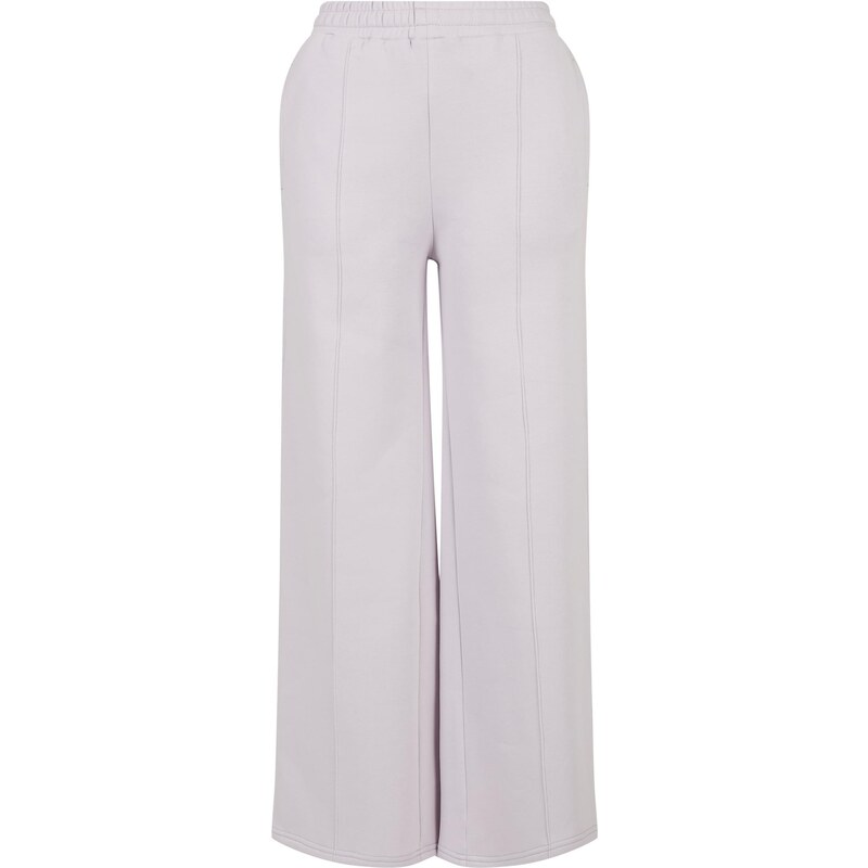 UC Ladies Dámské kalhotky Straight Pin Tuck Sweat Pants softlilac