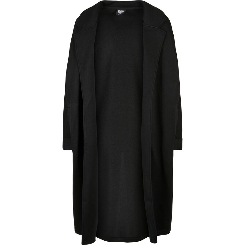 UC Ladies Dámský modální froté oversized kabát černý