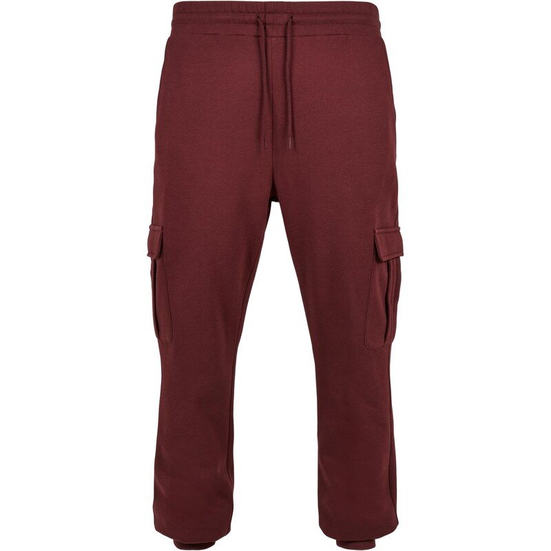 Urban Classics Nákladní tepláky třešňové