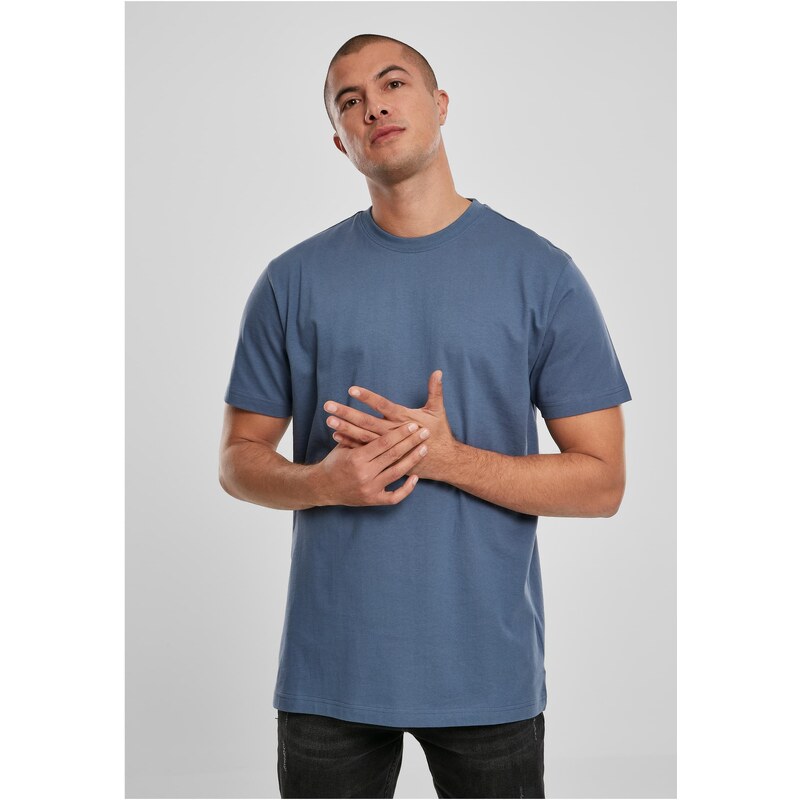 Urban Classics Základní tričko vintage modré barvy