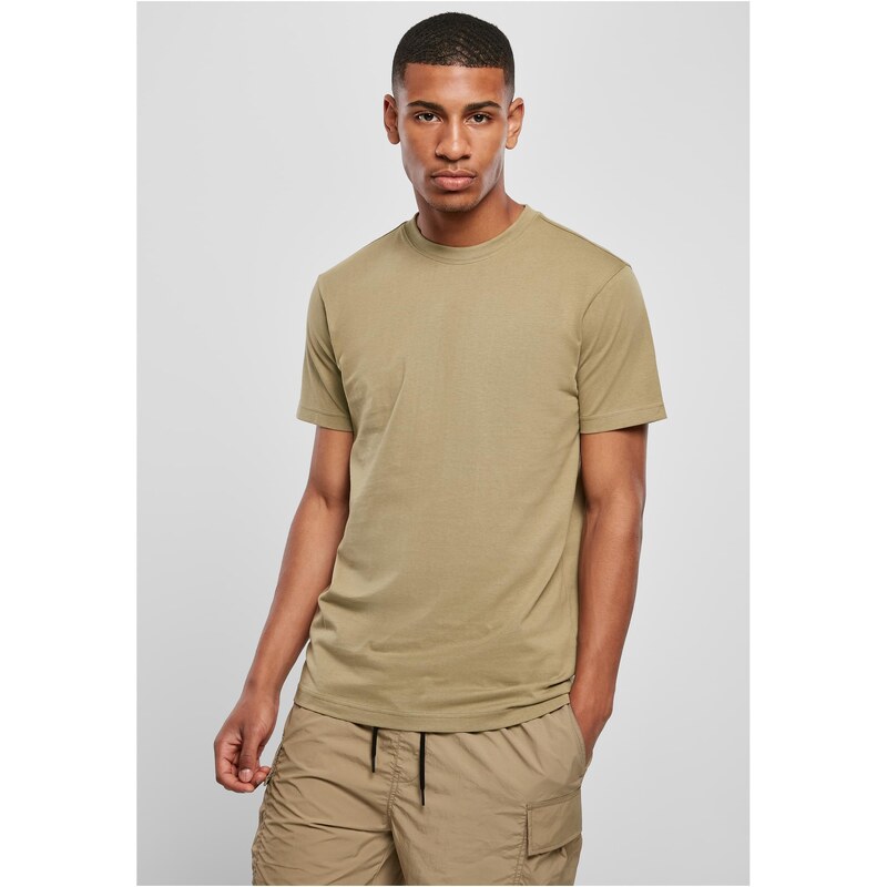 Urban Classics Základní khaki tričko