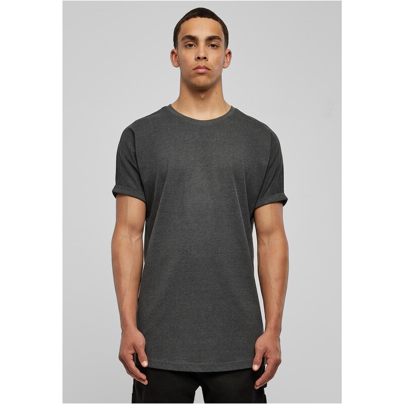 Urban Classics Pánské tričko Turnup Tee - šedé