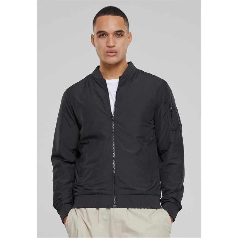 UC Men Bunda Light Bomber Jacket černá