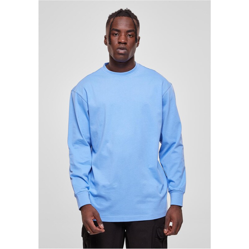 Urban Classics Vysoké tričko L/S horizontálně modré