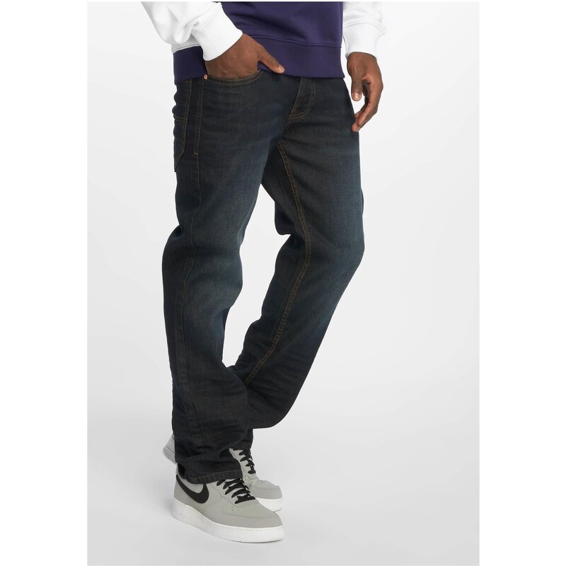 Rocawear TUE Rela/ Fit Jeans modré vyprané