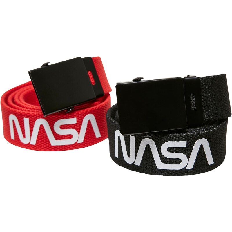 MT Accessoires NASA Belt Kids 2-Pack černá/červená