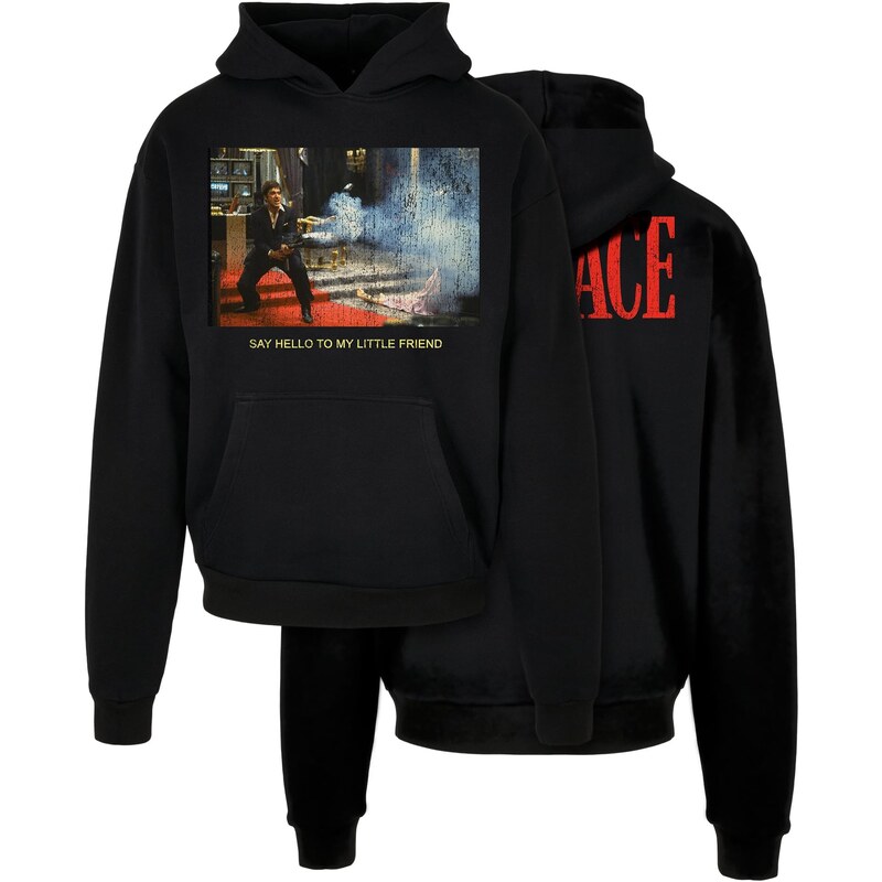 Mister Tee Scarface Little Friend Ultraheavy Oversize Hoodie