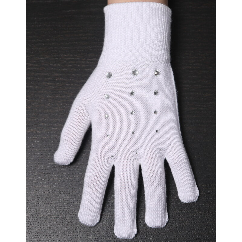 Dámské pletené rukavice Sherpa DONNA bílá
