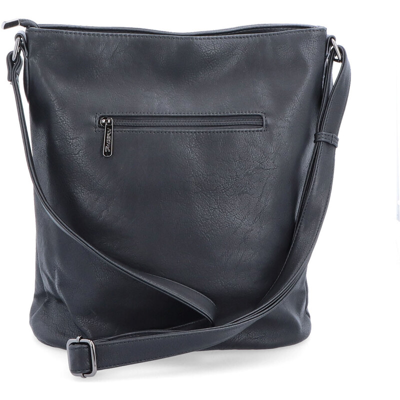 Kabelka ze syntetické kůže crossbody Tangerin černá 8036 C