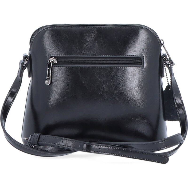 Kožená kabelka crossbody Noelia Bolger černá NB 0078 C