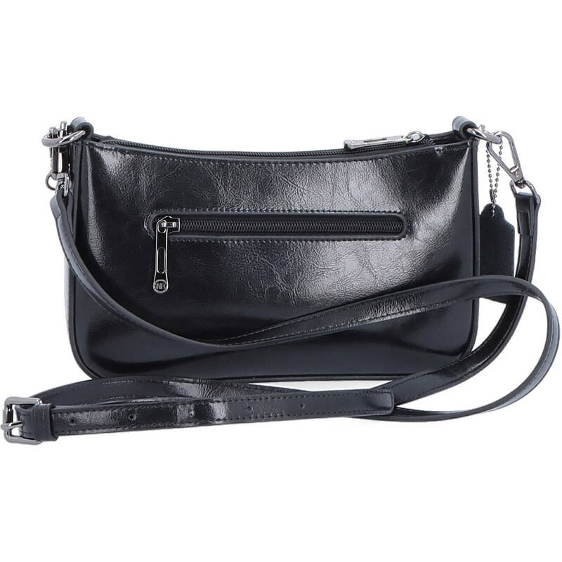 Kožená kabelka crossbody Noelia Bolger černá NB 0084 C