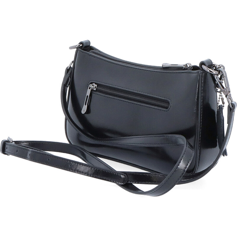 Kožená kabelka crossbody Noelia Bolger černá NB 0084 C