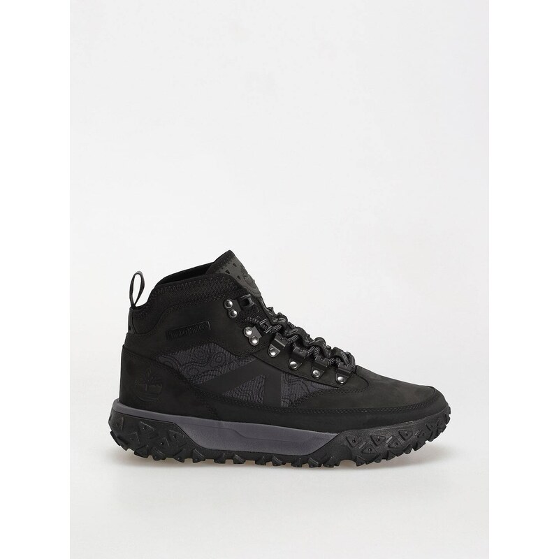 Timberland Gs Motion 6 Mid F/L Wp (black nubuck)černá