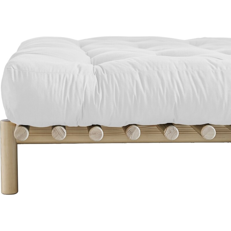 Měkká bílá futonová matrace Karup Design Triple Latex 160 x 200 cm, tl. 18 cm