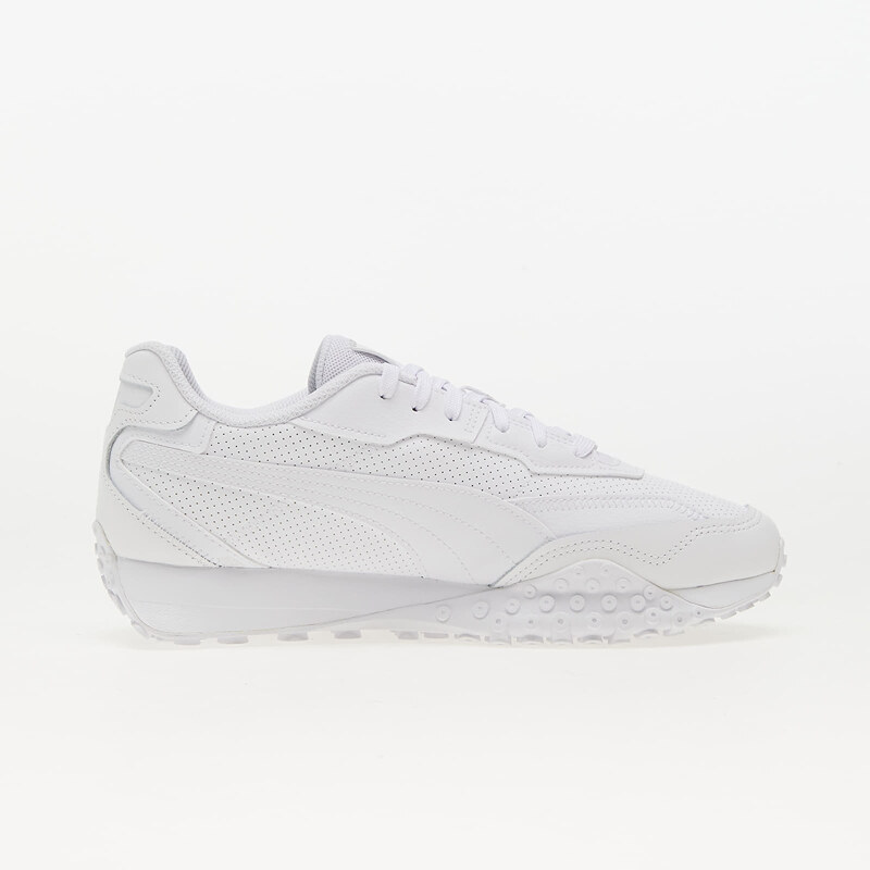 Puma Blktop Rider Leather White