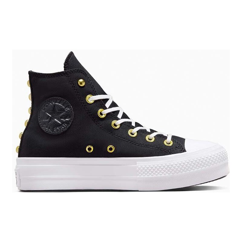 Kecky Converse Chuck Taylor All Star Lift dámské, černá barva, A05453C