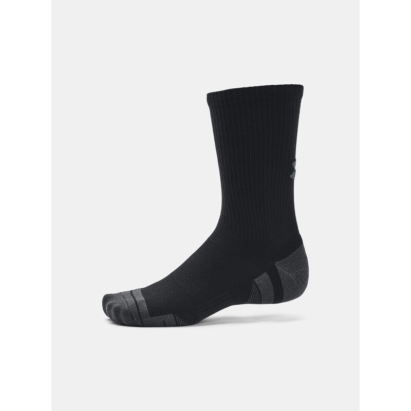 Under Armour Ponožky UA Performance Tech 3pk Crew-BLK - unisex