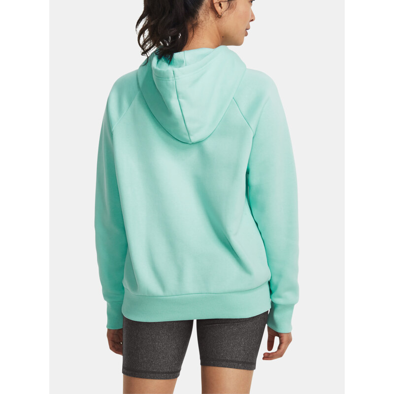 Under Armour Mikina UA Rival Fleece Hoodie-BLU - Dámské