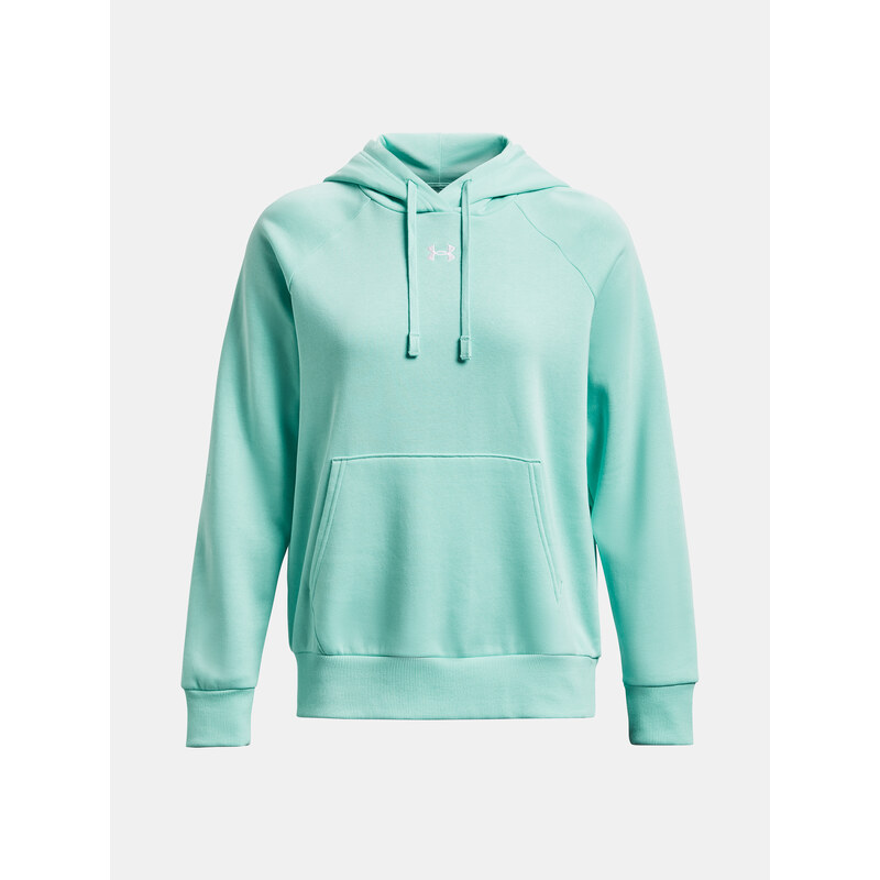 Under Armour Mikina UA Rival Fleece Hoodie-BLU - Dámské