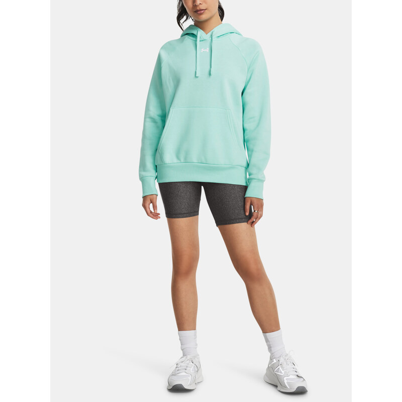 Under Armour Mikina UA Rival Fleece Hoodie-BLU - Dámské