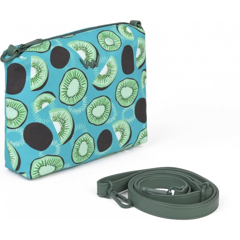 Dámská crossbody kabelka světle modrá - Vuch Coalie Fruity Kiwi Queen modrá