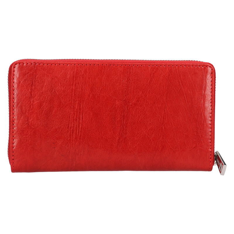 Lagen Dámská kožená peněženka LG-2161 RED