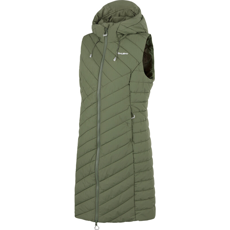 Husky Napi dámská hardshell vesta khaki