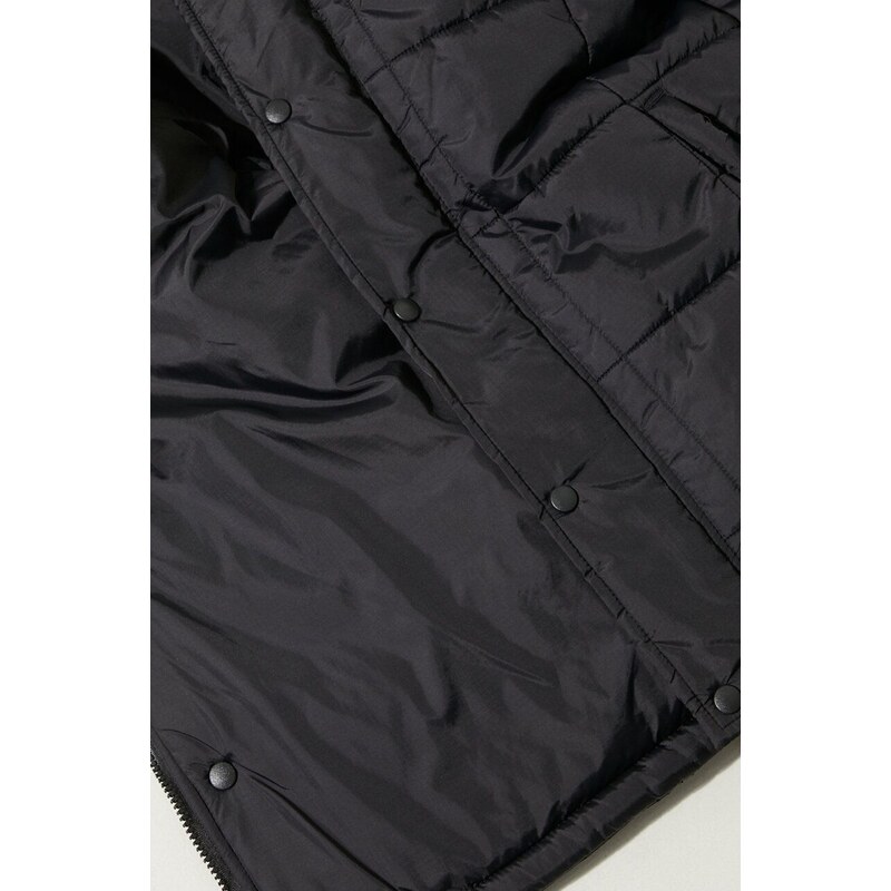 Bunda Butter Goods Grid Puffer Jacket pánská, černá barva, zimní, BGQ3233404