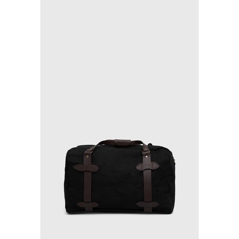 Taška Filson Duffle Medium černá barva, FMLUG0026