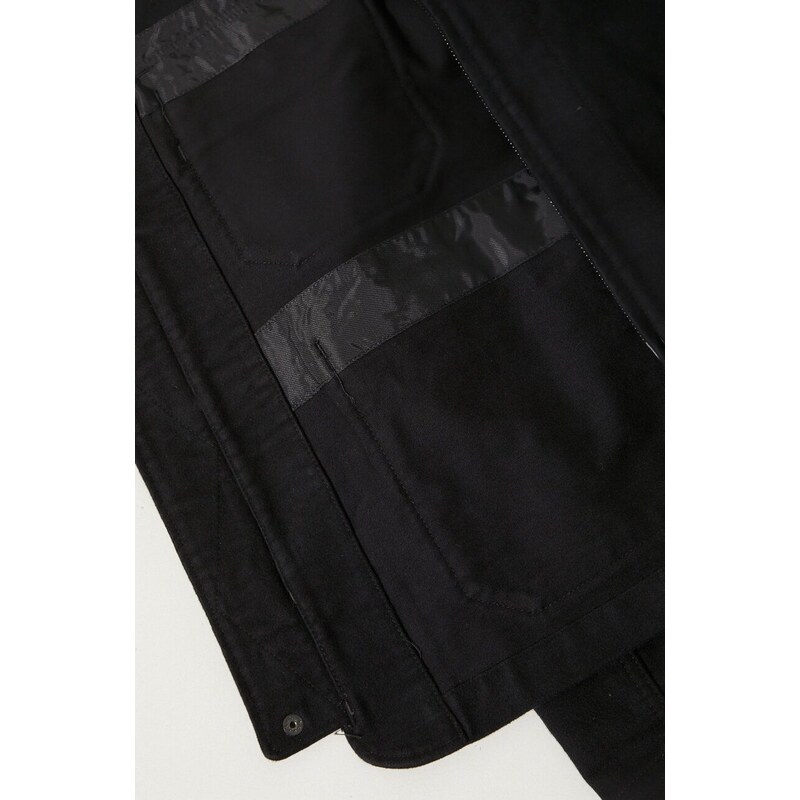 Bavlněná bunda Engineered Garments Shooting Jacket černá barva, 23F1D061.SD010