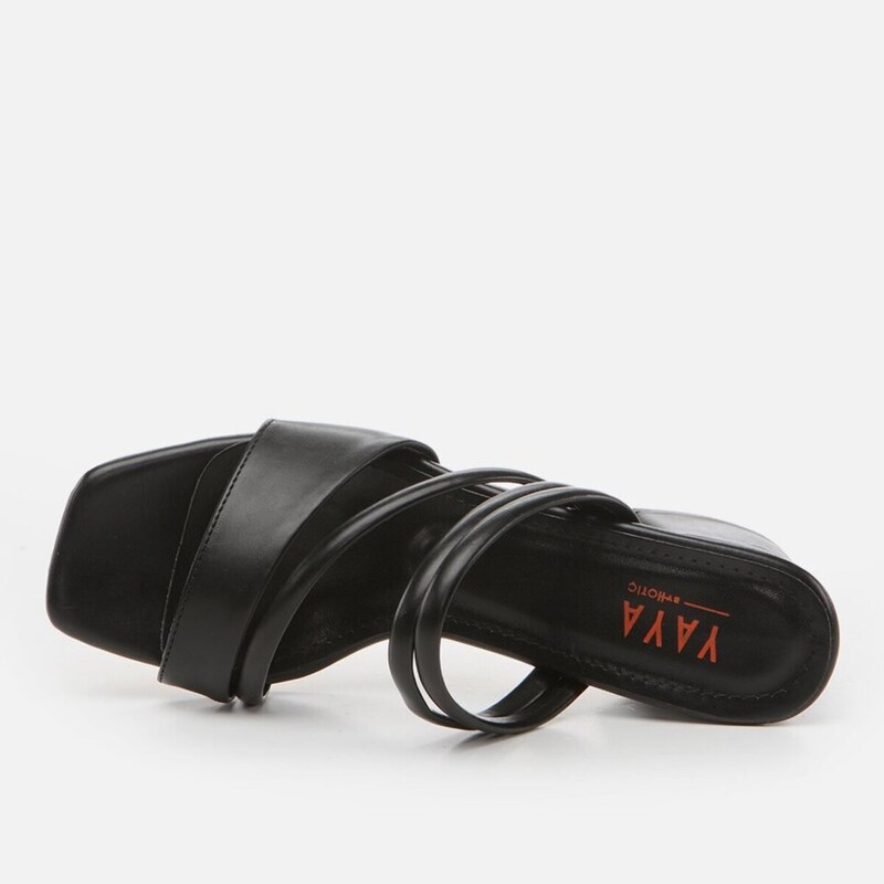 Yaya by Hotiç Black Women's Pedestrian Slippers