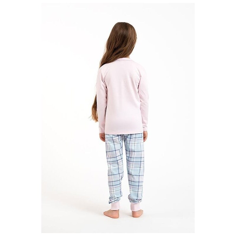 Italian Fashion Dívčí pyžamo Glamour růžové