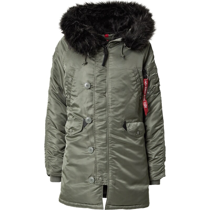ALPHA INDUSTRIES Zimní bunda khaki 98152797