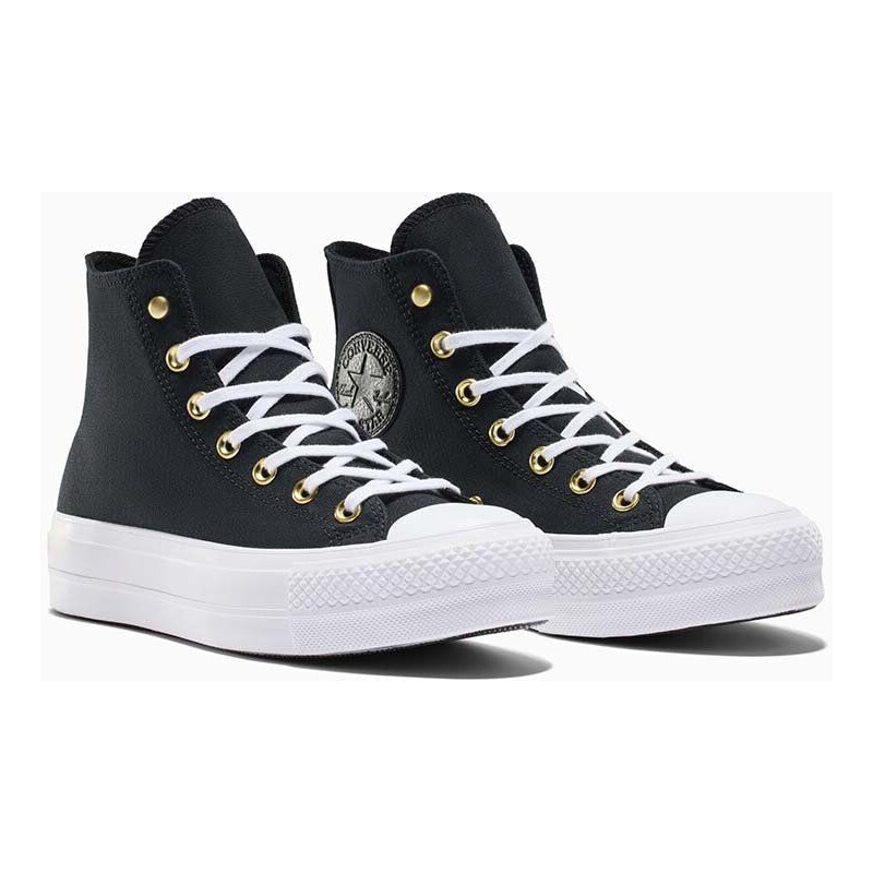 Kecky Converse Chuck Taylor All Star Lift dámské, černá barva, A05453C