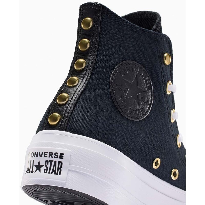 Kecky Converse Chuck Taylor All Star Lift dámské, černá barva, A05453C