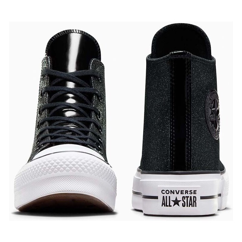 Kecky Converse Chuck Taylor All Star Lift dámské, černá barva, A05436C