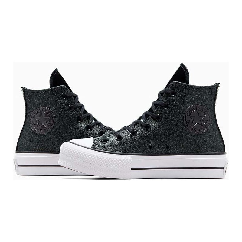 Kecky Converse Chuck Taylor All Star Lift dámské, černá barva, A05436C