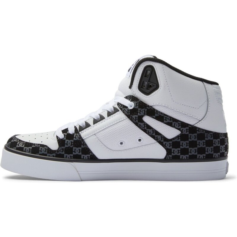 Dc shoes pánské boty Pure HT WC Black/White Monogram | Černá