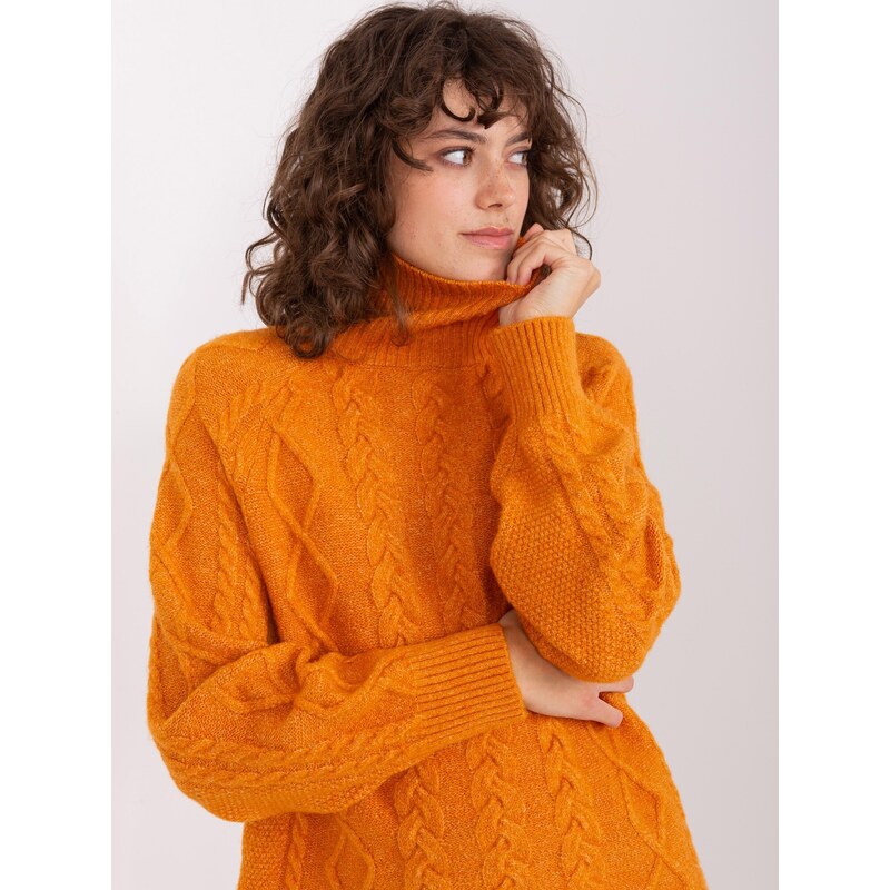 Wool Fashion Italia Sweater-AT-SW-2355-2.19P-Light Orange