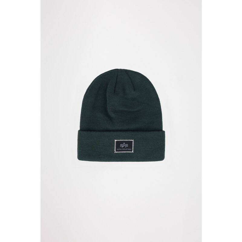 Alpha Industries Čepice X-FIT BEANIE navy green 66858414