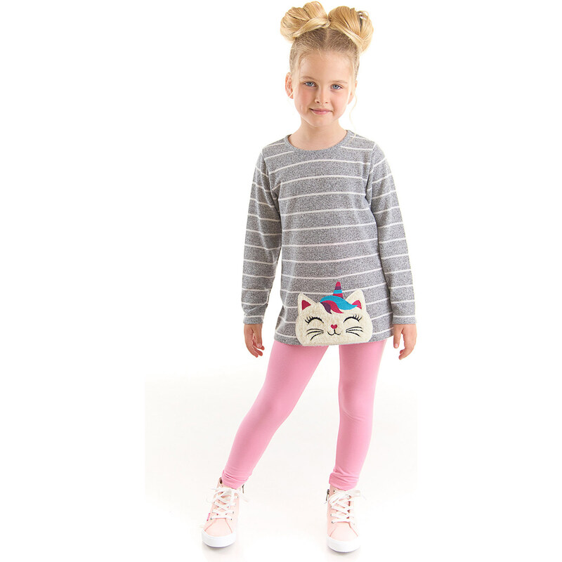 Denokids Cat Unicorn Girls Kids Sweater Leggings Suit