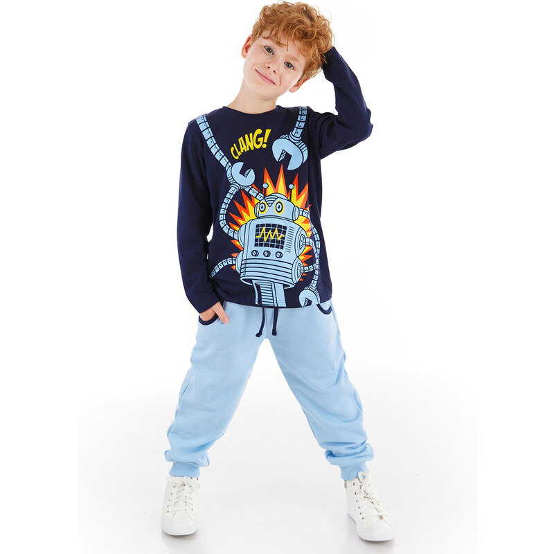 Denokids Clang Boy T-shirt Trousers Set